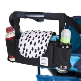 Stroller Organizer Bag 6 Pockets Baby Trolley Bag with Cup Holder for Paper Tissue Diaper Phone Snacks Baby Cream Stroller Organizer Bag 6 Pockets Baby Trolley Bag with Cup Holder for Paper Tissue Diaper Phone Snacks Baby Cream